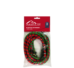ELASTICO EXTENSOR 1,5MTX10MM C/2P&Ccedil;S MR33