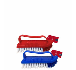 ESCOVA DE ROUPA PLASTICA CORES 14CM MR64