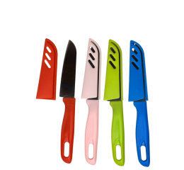 FACA INOX C/CAPA PROTETORA 20CM C/30 MR84