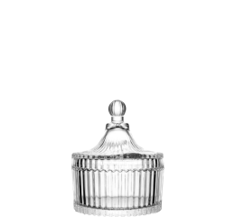 POTICHE DE VIDRO CARROSSEL 9CM MR192