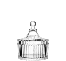 POTICHE DE VIDRO CARROSSEL 12,5CM MR196