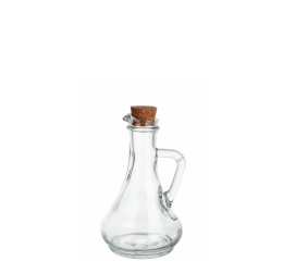 GALHETEIRO DE VIDRO 180ML C/TAMPA ROLHA C/24 MR202