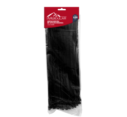 ABRA&Ccedil;ADEIRA DE NYLON 3,6X370MM PT C/100P&Ccedil;S MR116