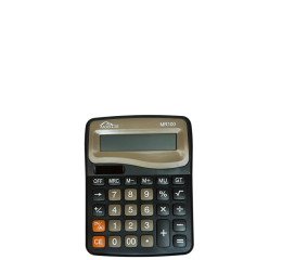 CALCULADORA DE MESA 12 DIGITOS A PILHA 14CM MR100