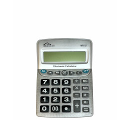 CALCULADORA DE MESA GDE 18CM 12 DIG.A PILHA MR102