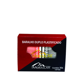 BARALHO PLASTICO DUPLO C/6 JG MR96