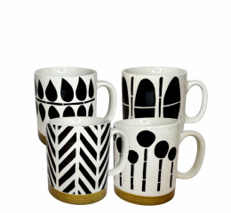 CANECA CERAMICA SHAPES 310ML C/36 MR281