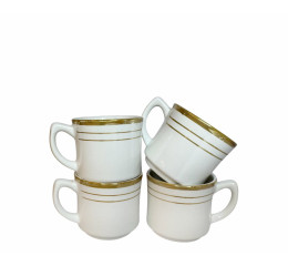 CONJ.DE XICARAS CERA. REQUINTE 150ML C/4P&Ccedil;S MR285