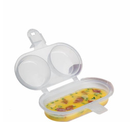 FORMA DE OVOS E OMELETEIRA P/MICROONDAS 146