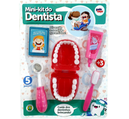 KIT DENTISTA CARTELA C/5PÇS CART.30CM 1070