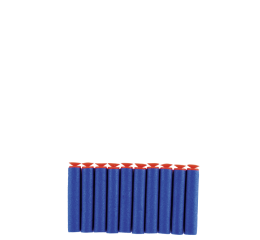 REFIL C/10 BALAS MOD.1 CART.14CM 3782