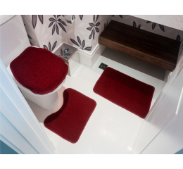 JOGO DE BANHEIRO 3PÇS NOBRE LISO CORES COD.80