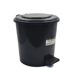 LIXEIRA PLAST.C/PEDAL RED.7,5LTS PTA 304 C/8