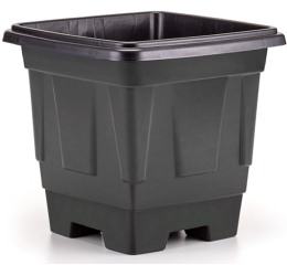 VASO P/PLANTA QUAD.GG 40CM(ALT) PT 30LT 315