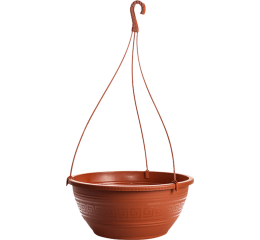 VASO C/AL&Ccedil;A 50CM RED.6,6LT TERRA COTA 139 C/12