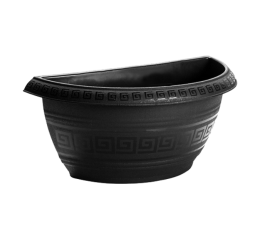 VASO DE PAREDE 33CM 3,3LT PRETO 151 C/12