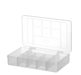 CAIXA ORGANIZADORA C/DIVIS.TRANSP.P 15X22CM 397