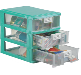 GAVETEIRO C/3 GAVETAS 20X17,5 6010