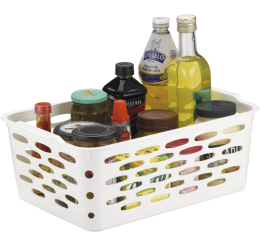 CESTINHA VERSATIL GDE.37X26X13,5CM 1328