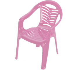 POLTRONA INFANTIL 52X28X35CM ROSA 4650R