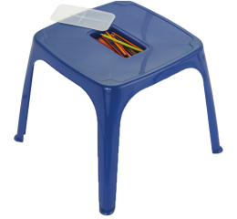 MESA INFANTIL 47X47X47 AZUL 4655A