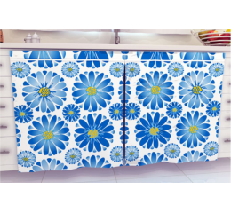 CORTINA P/PIA ESTAMPADA 916