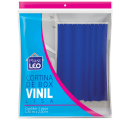 CORTINA P/BOX VINIL LISA COR.FORTE C/VISOR 621/S2