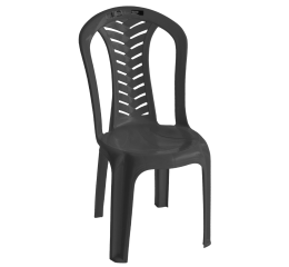 POLTRONA ADULTO BISTRO CAMBOINHA PRETA 3058