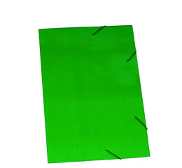 PASTA PAPELAO C/ELASTICO LISA VD.ESC.C/20 2004VD