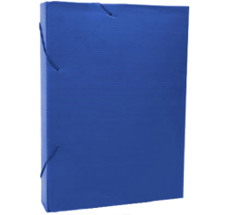 PASTA POLIONDA 2CM AZUL C/10