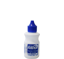 TINTA PARA CARIMBO RADEX 40ML AZ C/12 RF:185