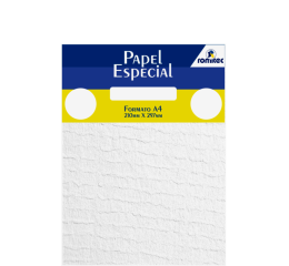 PAPEL VERGE BCO A4 180GR C/50FLS 2992R