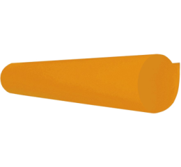 CARTOLINA DUPLA FACE LARANJA C/20