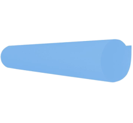 CARTOLINA DUPLA FACE AZUL BEBE C/20