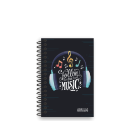 AGENDA PERMANENTE 1/8 168FLS MASC.4556R