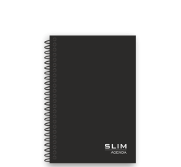 AGENDA PERMANENTE 1/4 160FLS PRETA 4552R