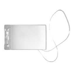 CRACHA C/CORDAO VERT.8X12 C/50 231