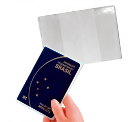 PROTETOR PASSAPORTE/CART.TRABALHO 13X19 C/3UN 3717
