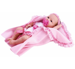 BONECA DIVER NEW BORN FAZ XIXI C/ACESS. 37CM 8046