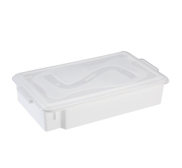 CAIXA GOURMET EMPIL.BCA C/T 8LT 44X29X8CM 912