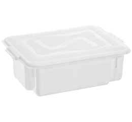 CAIXA ORG.EMPILHAVEL BCA C/T 17LT 52X31X16CM 916