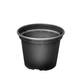 VASO PLAST.RED.14,5CM C/DRENO 1150ML PT C/24 15HP