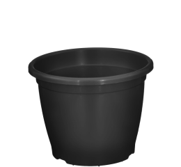 VASO PLAST.RED.24,5CM C/DRENO 5,5LTS C/12 25P