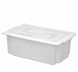 CAIXA ORG.EMPILHAVEL BCA C/T. 24LTS 54,5X34X20 917