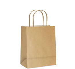 SACOLA KRAFT C/AL&Ccedil;A MED.SAC 1326 22,5X31,5X10 C/10