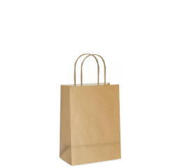 SACOLA KRAFT C/AL&Ccedil;A PP.SAC 0516 9,5X15 C/10