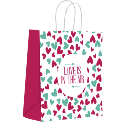 SACOLA ADUL.C/AL&Ccedil;.AMOR AIR 22,5X31,5X10 M 3109 C10