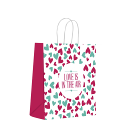 SACOLA ADUL.C/AL&Ccedil;.AMOR AIR 14,5X16X8 P 11109 C/10