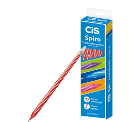 CANETA ESF.SPIRO 0.7MM VERMELHA C/12 520611