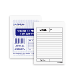 IMPR.PEDIDO MESA C/CARB.50X2 VIAS 108X78 C/20 4014